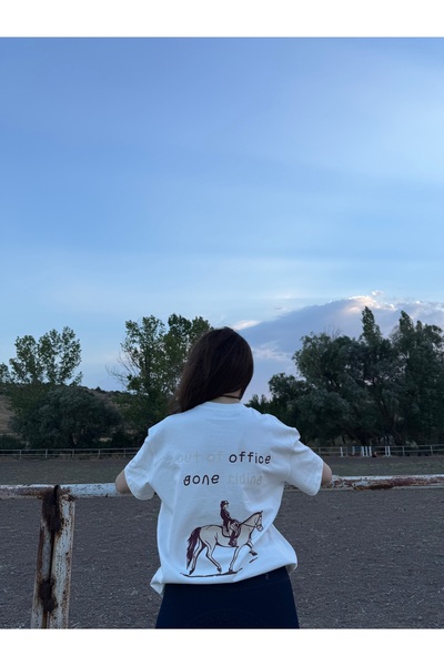 OXCI Out Of Office Premium Binicilik Tshirt