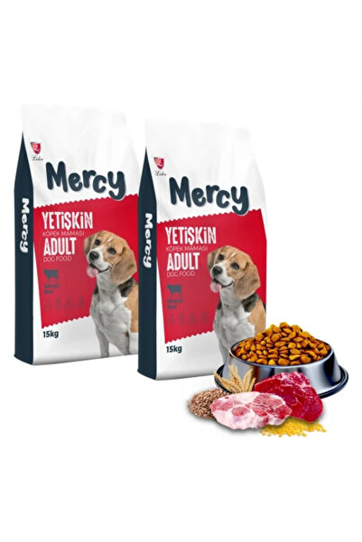 Mercy Biftekli Yetişkin Köpek Maması 15 Kg x 2 Adet