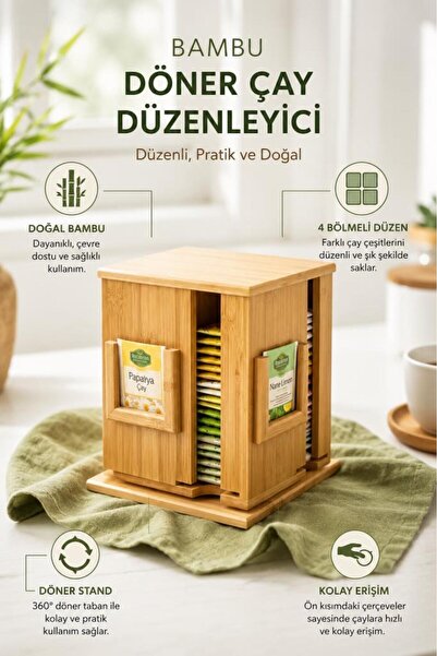 Bambum Tiste - Dönen Çay Kutusu