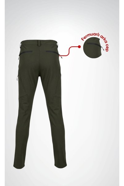 Selçuklu Plus Outdoor Tactical Pants with Water Repellent Feature, Zipper Pockets, and Comfortable Fit