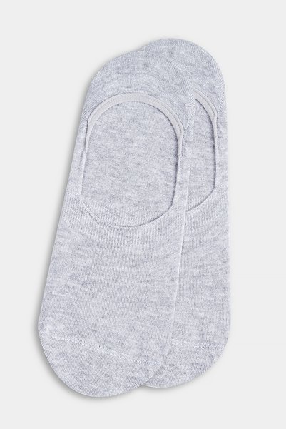 Bisse Gray Polyester Bamboo Suba Babet Socks