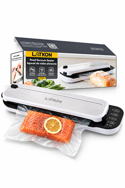 LATKON Aparat de vidat alimente VS115Lite Latkon® 115W, vacuum sealer pentru ...