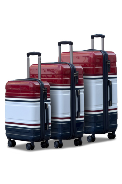 ZAAPPY Travelus Expandable Printed PC 3PCS Set (20/24/28 Inch) Luggage, Hard ...