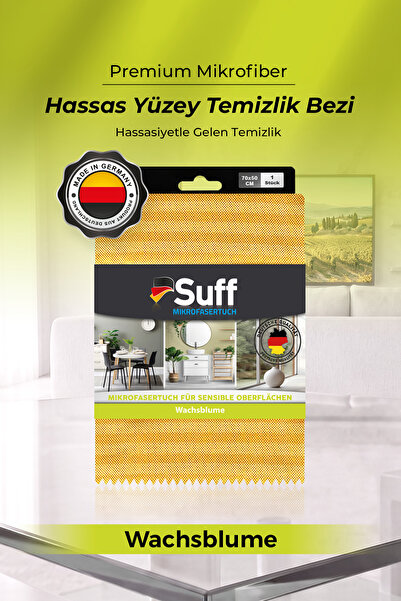 Suff قماش زجاجي على شكل زهرة الشمع 70x50 |   قطعة قماش قوية لتجفيف الزجاج ذات...