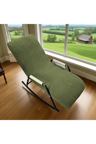 Choice3 1PC N3 Chair Cover 1PC Solid Color Rocking Chair Covers Elastic All-i...
