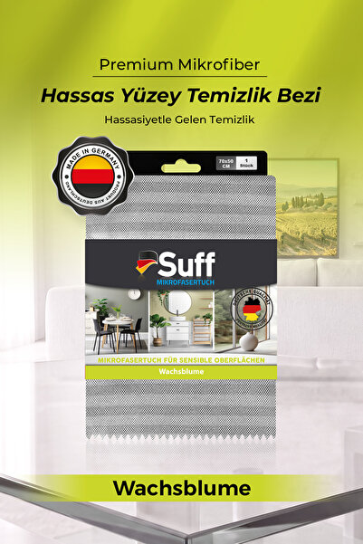 Suff قماش زجاجي على شكل زهرة الشمع 70x50 |   قطعة قماش لتنظيف زجاج الحمام ذات...