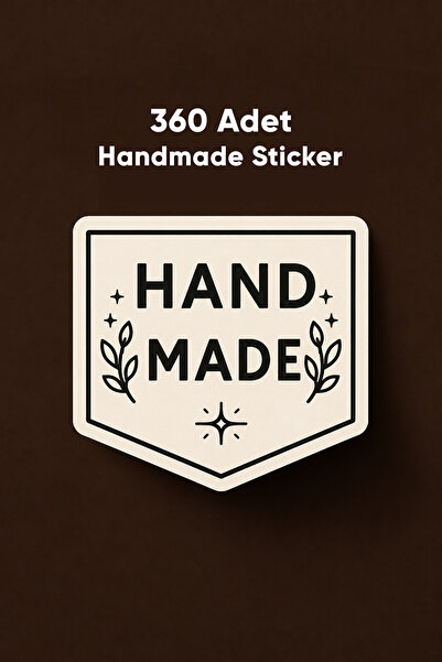 To Design Lab Handmade Sticker - El yapımı Sticker Seti 20 Sayfa/360 Adet Sti...