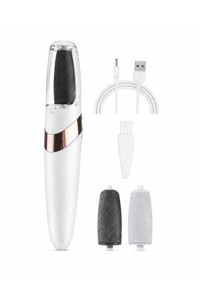 LEOXOL 3 In 1 Electric Foot File | USB Rechargeable Callus Remover | Portable...