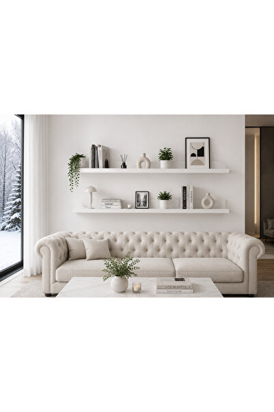2 li 120Cm Duvar Çerçeve, Resim Rafı
