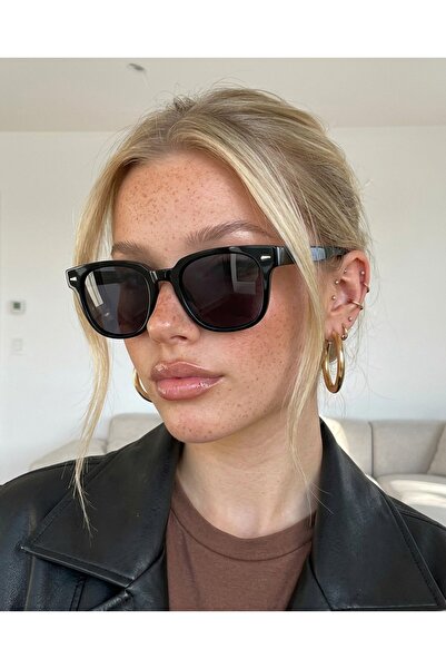funeyes Monaco Black Unisex Sunglasses Women Men Classic Model Trend Eyewear