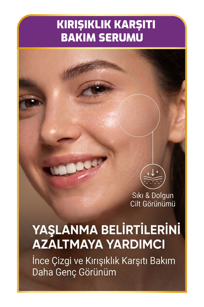 New Essentials Anti-Aging Etkili  Kolajen Serum (Hyaluronic Acid + B5 + Beta Glukan)-30 ml