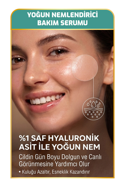 New Essentials Yoğun Nemlendirici Bakım Serumu ( Hyaluronic Acid Complex + B5+Beta Glukan)-30 ml