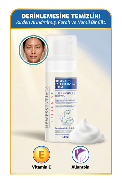 New Essentials Ultra Nem Terapi Yüz Temizleme Köpüğü 8682079030076