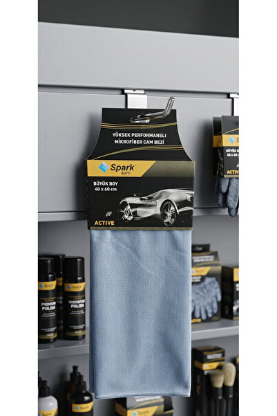 Spark Active Mikrofiber Oto Cam Bezi 40x60cm Büyük Boy (1Adet)