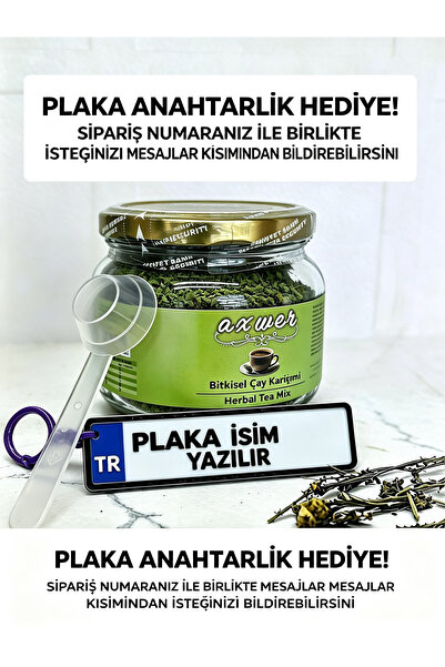 AXWER 150 gram Böğürtlenli Bitkisel Detox Çay