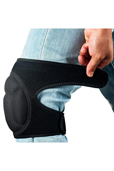 Choice3 XL 1pc-Black 1Pair Adjustable Knee Pads for Cleaning House Floors Gar...
