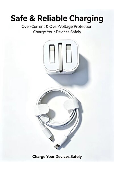 Generic Brand Suitable for iPhone and tablet 35W charger set, 1.5-meter USB-C...