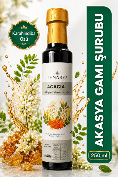 tenarya Acacia Akasya Gamı Şurubu 250 ml – Karahindiba Özü İçeren Bitkisel Ka...