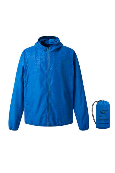 Choice48 5XL Unisex Navy Blue JNLN Camping Rain Jacket Men Women Waterproof S...