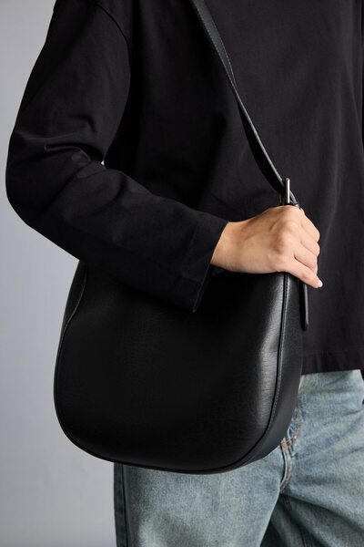 DeFacto Shiny Leather Look Women's Shoulder Bag I4433Axns