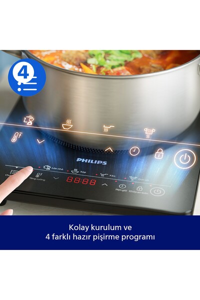 Philips HD5830/90 İndüksiyon Ocak 3000 Serisi