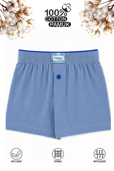 ÖZKAN underwear Özkan 31223 Boy's 100% Cotton Premium Fabric Comfortable Clas...