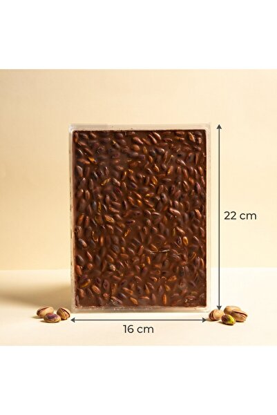 Melodi Çikolata Kır Kır Ye Antep Fıstıklı Sütlü Tablet Çikolata 300g