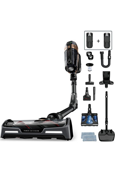 Rowenta Aspirator vertical fără fir X-Force Flex 15.60, 550 W, 230 Air Watts,...