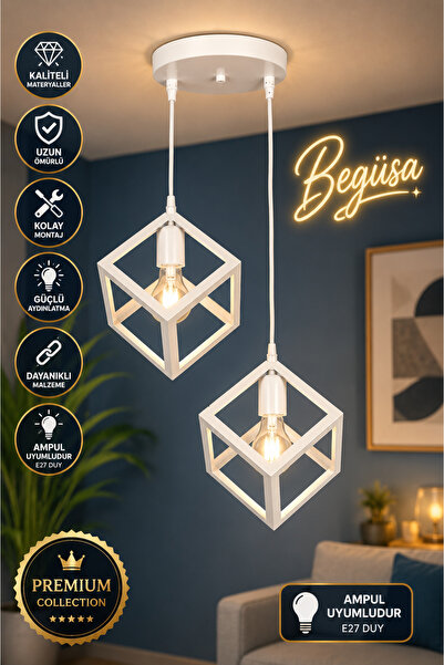 Begüsa Küp 2.li Beyaz