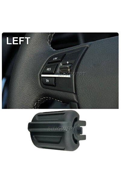 choice2 Left Left/Right Steering Wheel Control Knob For BMW 1 2 3 4 5 6 7 Ser...