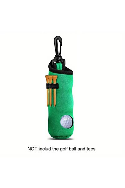 Choice Green 1pc Golf Tee Holder, Golf Ball Carry Bag Pouch Golf Ball Holder ...