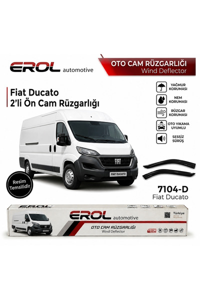 Erol FIAT DUCATO 2'Lİ MUGEN CAM RÜZGARLIK