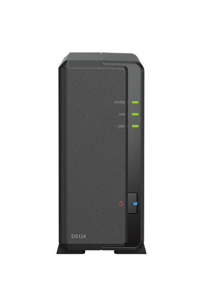 SYNOLOGY Network Attached Storage DiskStation DS124 cu procesor Realtek RTD16...