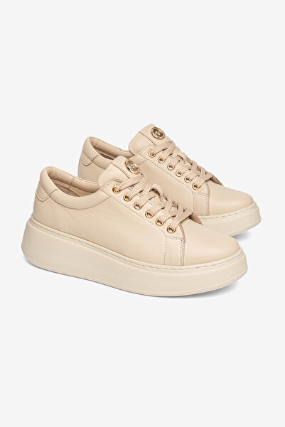 Cefi Shoes Paris Hakiki Deri Kadın Sneaker Comfort Yumuşak