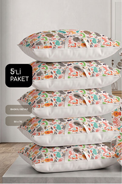 Vedsey Set of 5 70X50 cm Pillow & Clothes Organizer Children's Storage Bag wi...