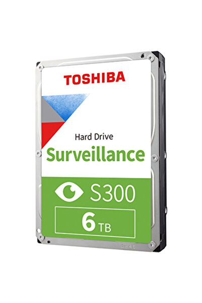 Toshiba HDD Surveillance S300, 6TB, 5400RPM, 256MB, SATA III, 3.5"
