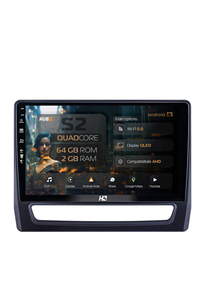 HUB64 Navigație Android Mitsubishi ASX (2019+), 10.1 inch, 2GB RAM, CarPlay ș...