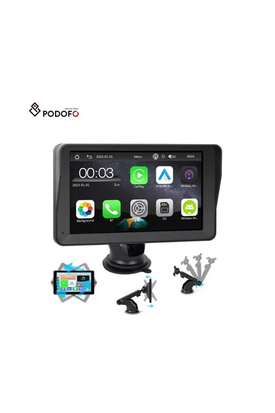 Cyclop Sistem Multimedia Portabil ALLDRIVE Smart 7” – Apple CarPlay wireless,...