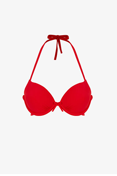 Penti Kırmızı Push Up Bikini Üstü