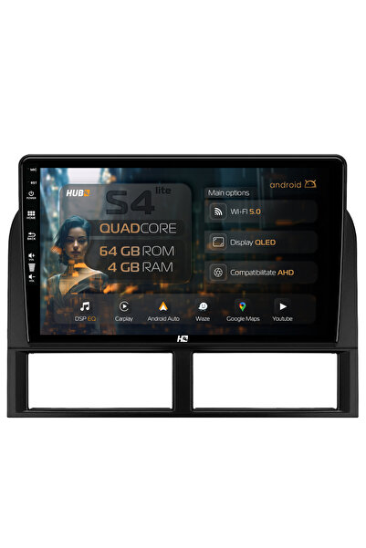 HUB64 Navigație Android Jeep Grand Cherokee (1998-2004), 9 inch, 4GB RAM, Car...