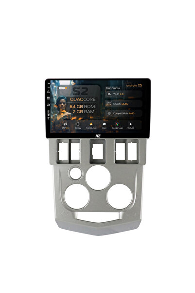 HUB64 Navigație Android Dacia Logan PH1 (2004-2009), 9 inch, 2GB RAM, CarPlay...
