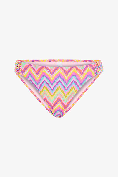 Penti Zickzack-Makramee-Bikinihose mit niedriger Taille