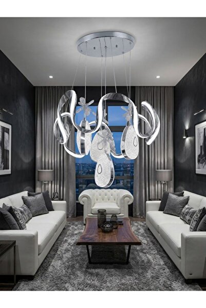Ulucam Aydınlatma Yay 4 Toplu Modern Led Avize