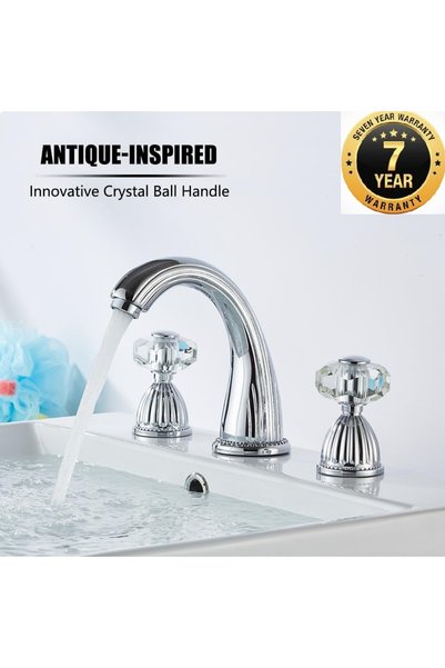 OEM Banyo Lavabo Bataryası Ankastre Krom 3'lü Set Yeni 5 Yıl Garantili