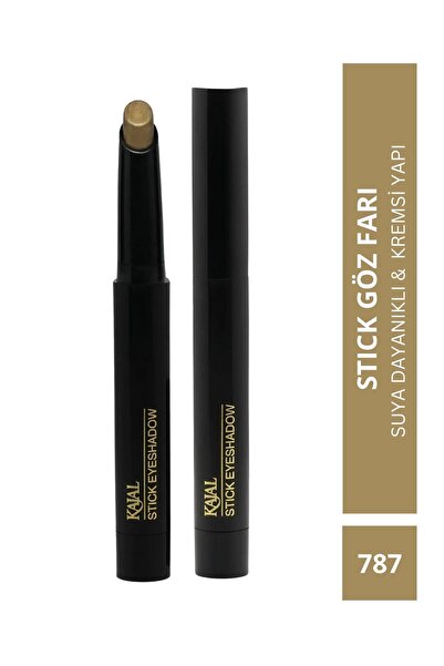 KAJAL Long Lasting Suya Dayanıklı Eyeshadow Stick Göz Farı - 787 Açık Bej - K...