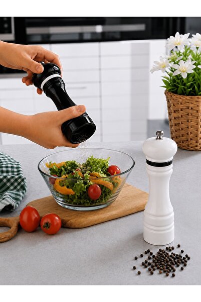 Sunplast Ceramic Salt & Pepper Mill - Set of 2 Medium