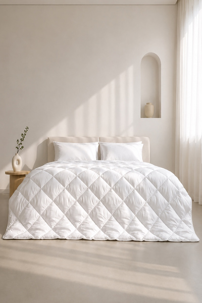 Otello Yorgan Seti Poly Cotton Çift Kişilik, Yorgan + 2 Adet Yastık
