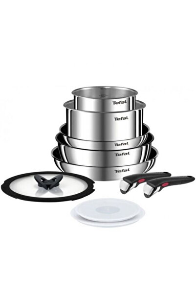 TEFAL Set de 10 piese Ingenio Emotion, tigaie 22/26 cm, cratita 24 cm, cratic...