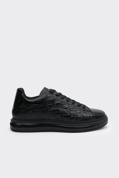 derinet Comfort Taban Hakiki Deri Erkek Sneaker