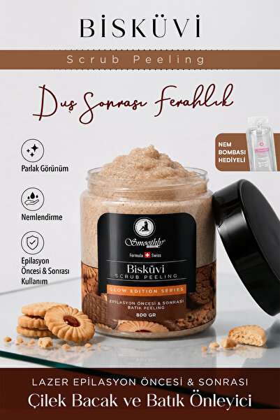 Smoothly Bisküvi Aromalı Canlandırıcı & Yumuşatıcı El Ayak Ve Vücut Bakım Pee...